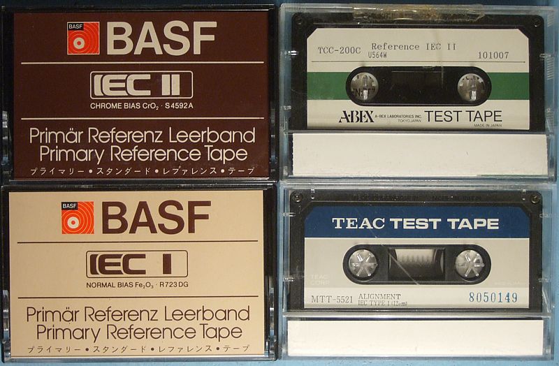 Calibrate deck for IEC bias settings Tapeheads Tape, Audio and Music